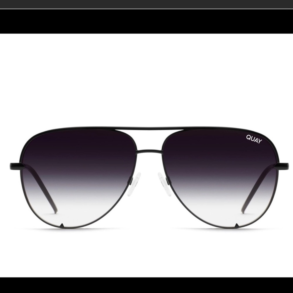 Quay x Desi high key glasses